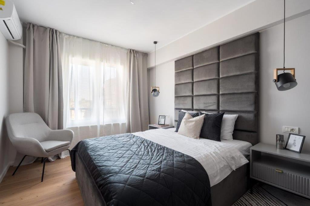 Downtown Modern - 2Br Apartment Bükreş Dış mekan fotoğraf